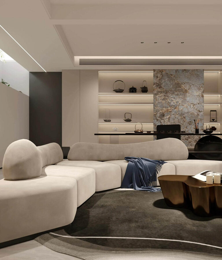 Hidden Door and Integrated Wall Cabinet Package - hidden door wall panel system by Kojoon