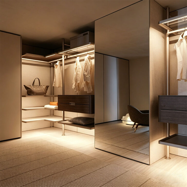 Custom Master Bedroom Wardrobe and Vanity Cabinet Package - custom bedroom wardrobe by Kojoon