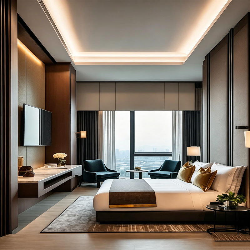 Luxury Hotel Guest Room Furniture Package - hotel room furniture package by Kojoon