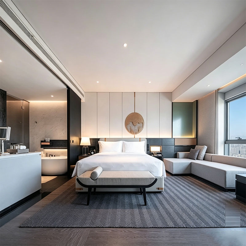 Luxury Hotel Guest Room Furniture Package - hotel room furniture package by Kojoon