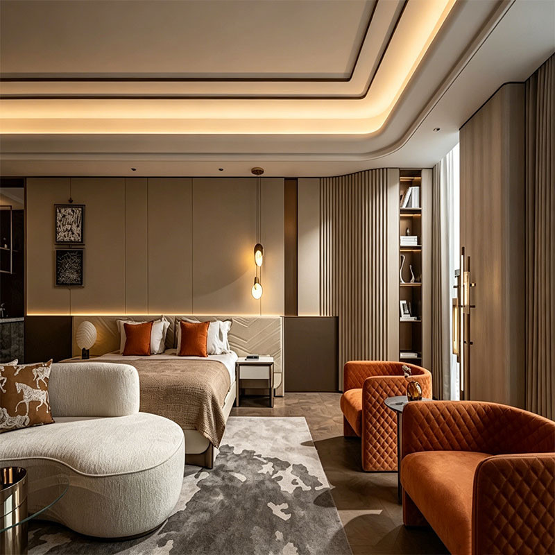 Luxury Hotel Guest Room Furniture Package - hotel room furniture package by Kojoon