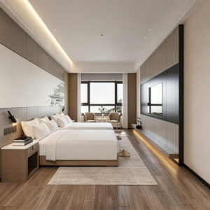 Custom Bespoke Home Furniture Package with 3D Rendering - hotel room furniture package by Kojoon