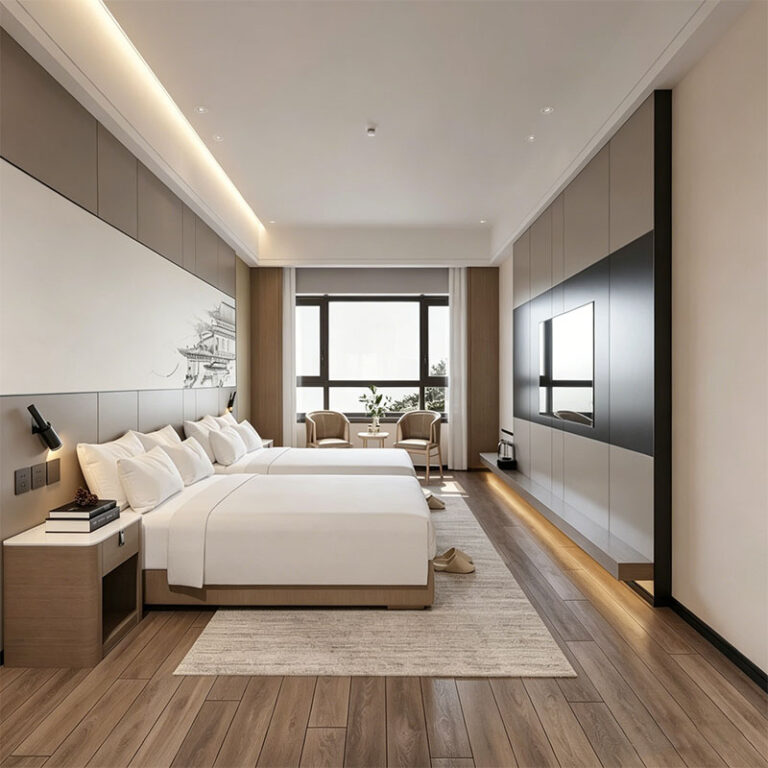 Custom Bespoke Home Furniture Package with 3D Rendering - hotel room furniture package by Kojoon