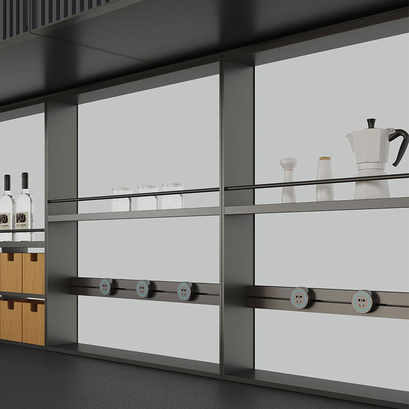 Studio e cabina armadio su misura in stile giapponese "log" - mobili da cucina su misura realizzati da Kojoon