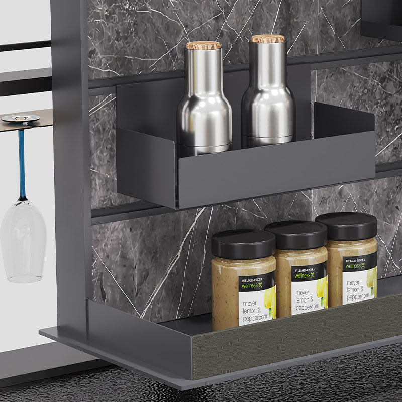 Minimalist Handleless Kitchen Cabinet System - custom kitchen cabinets by Kojoon