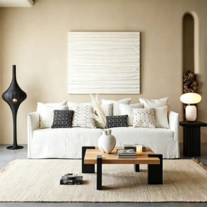 Aménagement intérieur sur mesure de style « luxe léger » italien pour toute la maison – mobilier sur mesure pour toute la maison par Kojoon