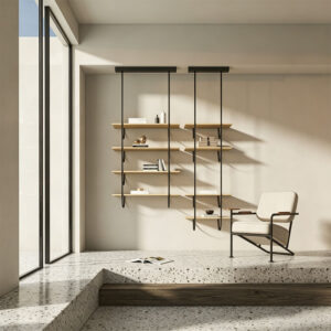 Tủ quần áo và bàn học đặt làm riêng cho phòng ngủ trẻ em - Tủ quần áo phòng ngủ đặt làm riêng của Kojoon