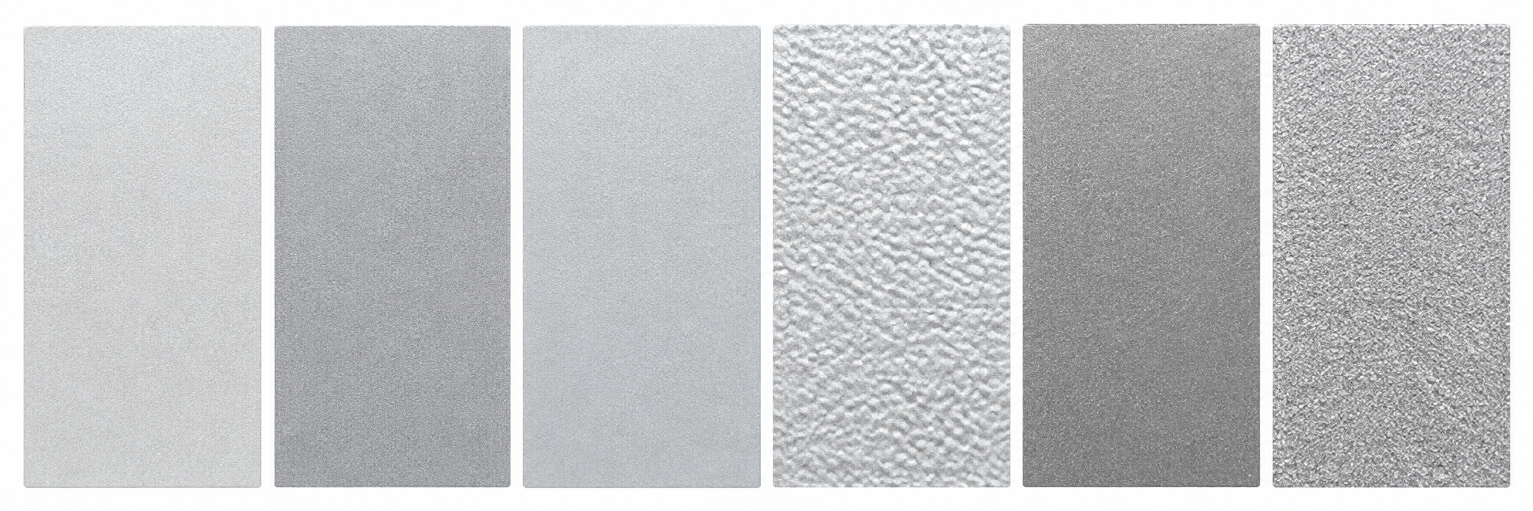 Electrostatic Powder Coating wardrobe door finish samples