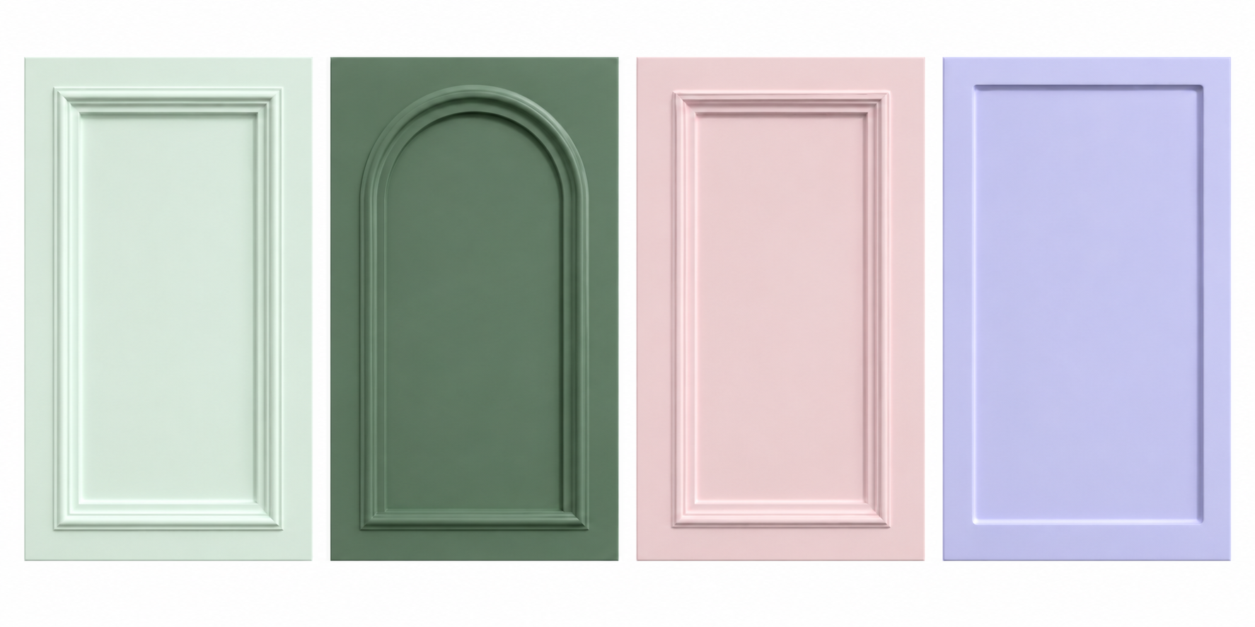 Thermofoil wardrobe door finish samples